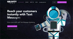 Desktop Screenshot of gravitytext.com